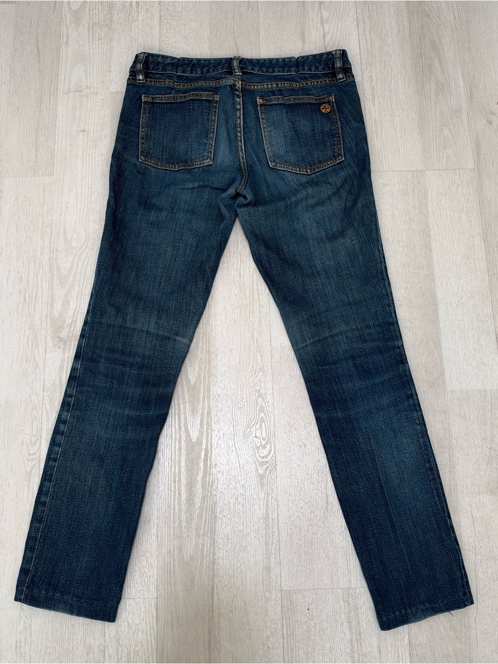 Tory Burch "Super Skinny" Denim Jeans (Medium Dark Wash) Size 28